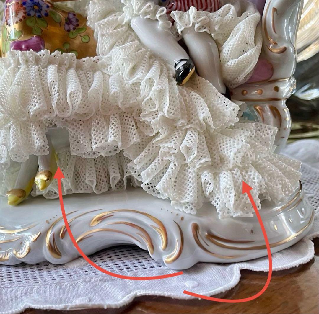 【ご確認】ドレスデン　レースドール　フォルクシュテット釜