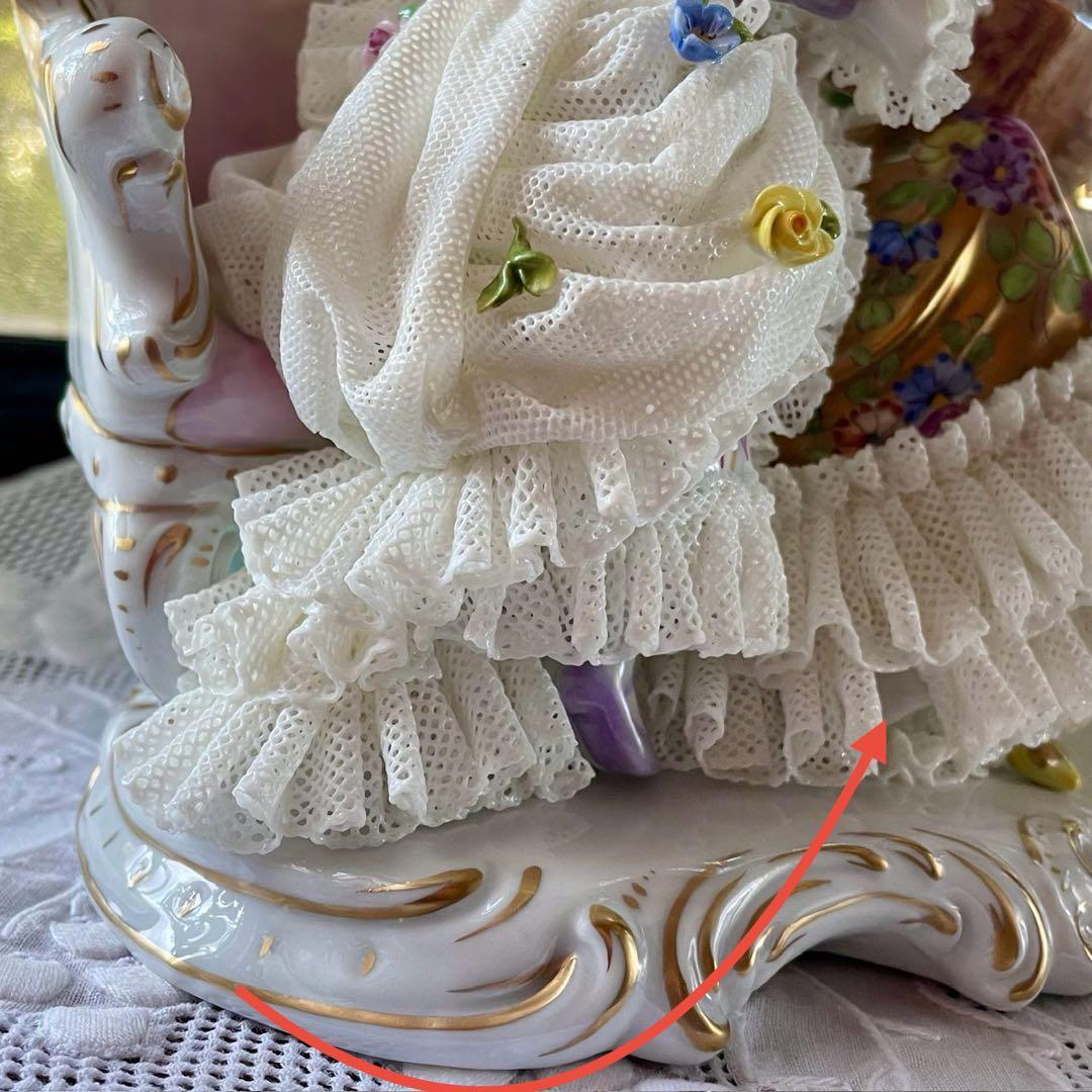 【ご確認】ドレスデン　レースドール　フォルクシュテット釜