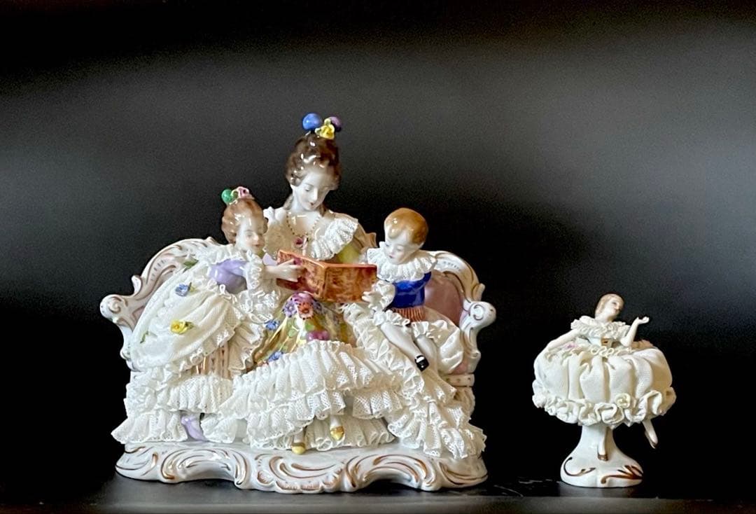 【ご確認】ドレスデン　レースドール　フォルクシュテット釜