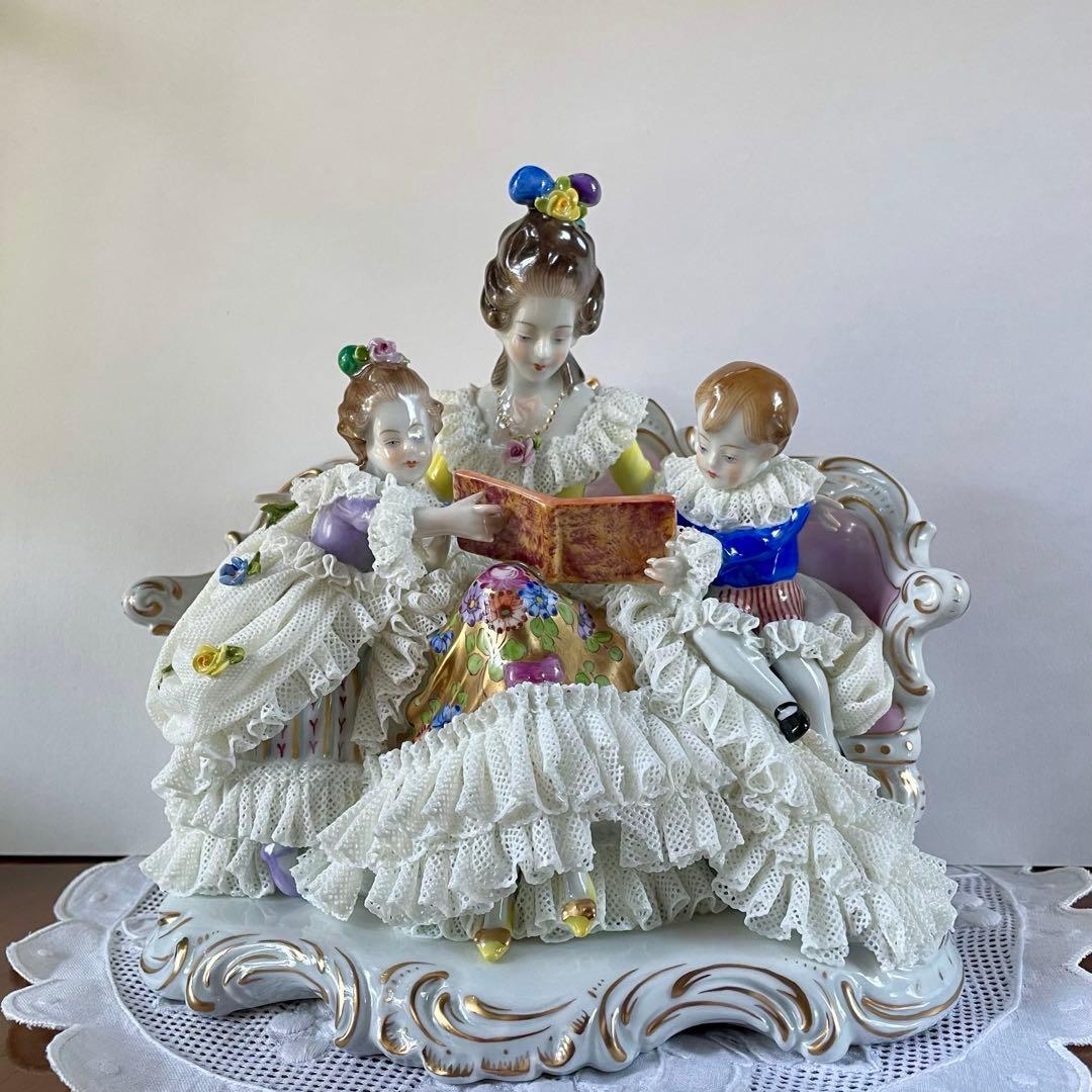 【ご確認】ドレスデン　レースドール　フォルクシュテット釜