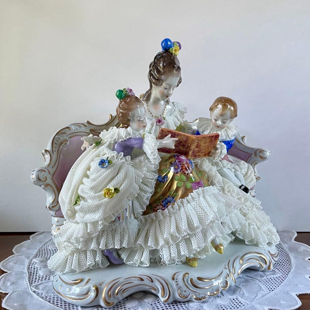 【ご確認】ドレスデン　レースドール　フォルクシュテット釜