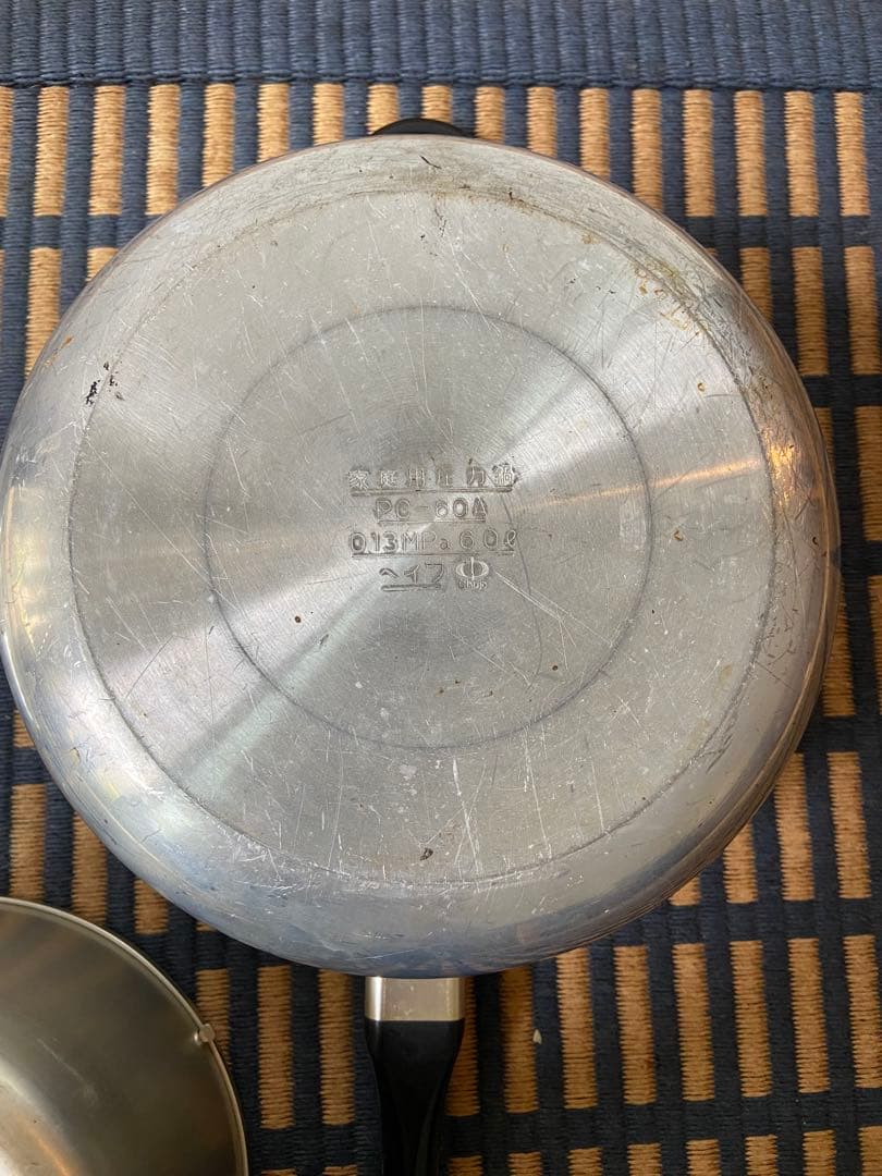 長岡式　平和アルミ製作所　ヘイワ　圧力鍋PC-60A 6.0L