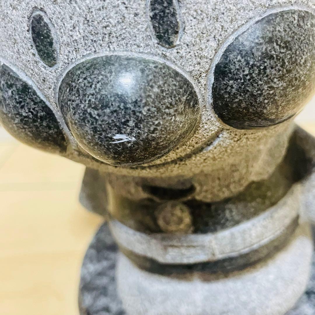 【希少】TAKAO アンパンマン 御影石 彫刻 石像 インテリア