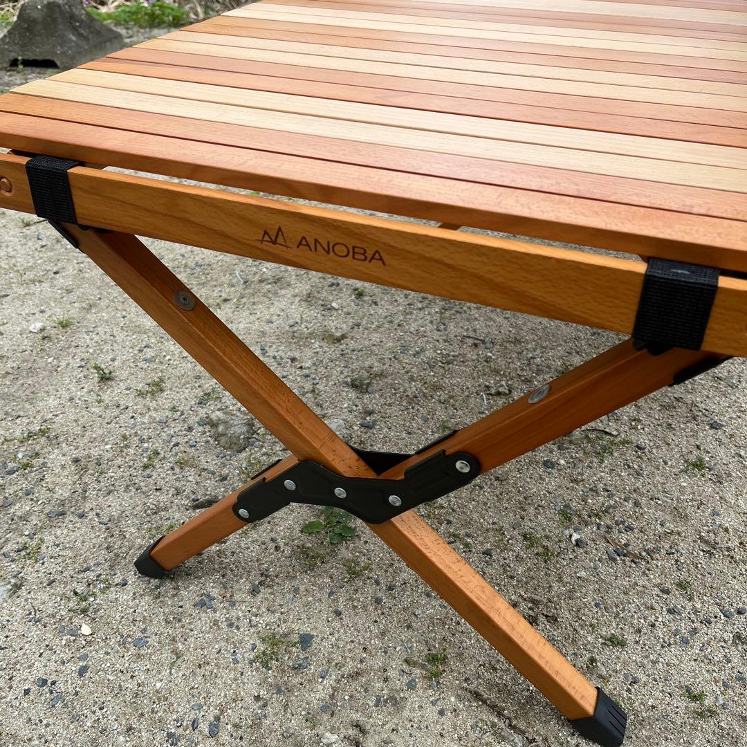 ANORIA 折りたたみテーブル 約80x60