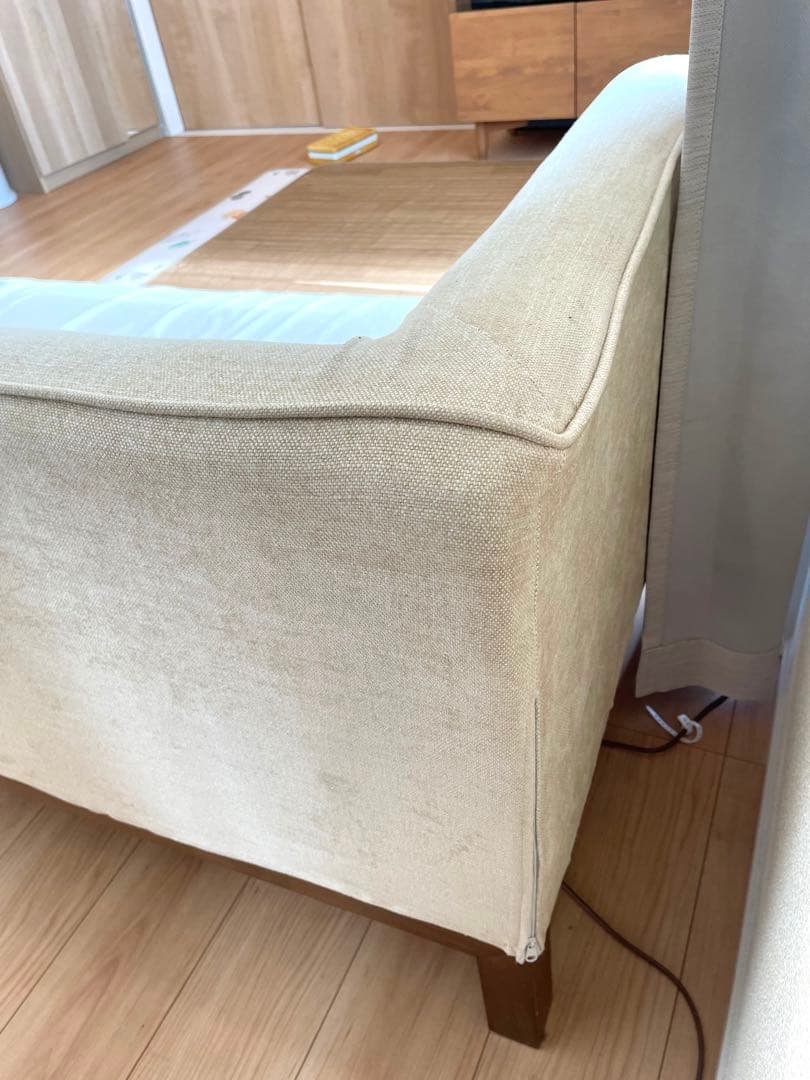 藤栄　ベスパカウチ　サイドテーブル付 きソファー　FIS