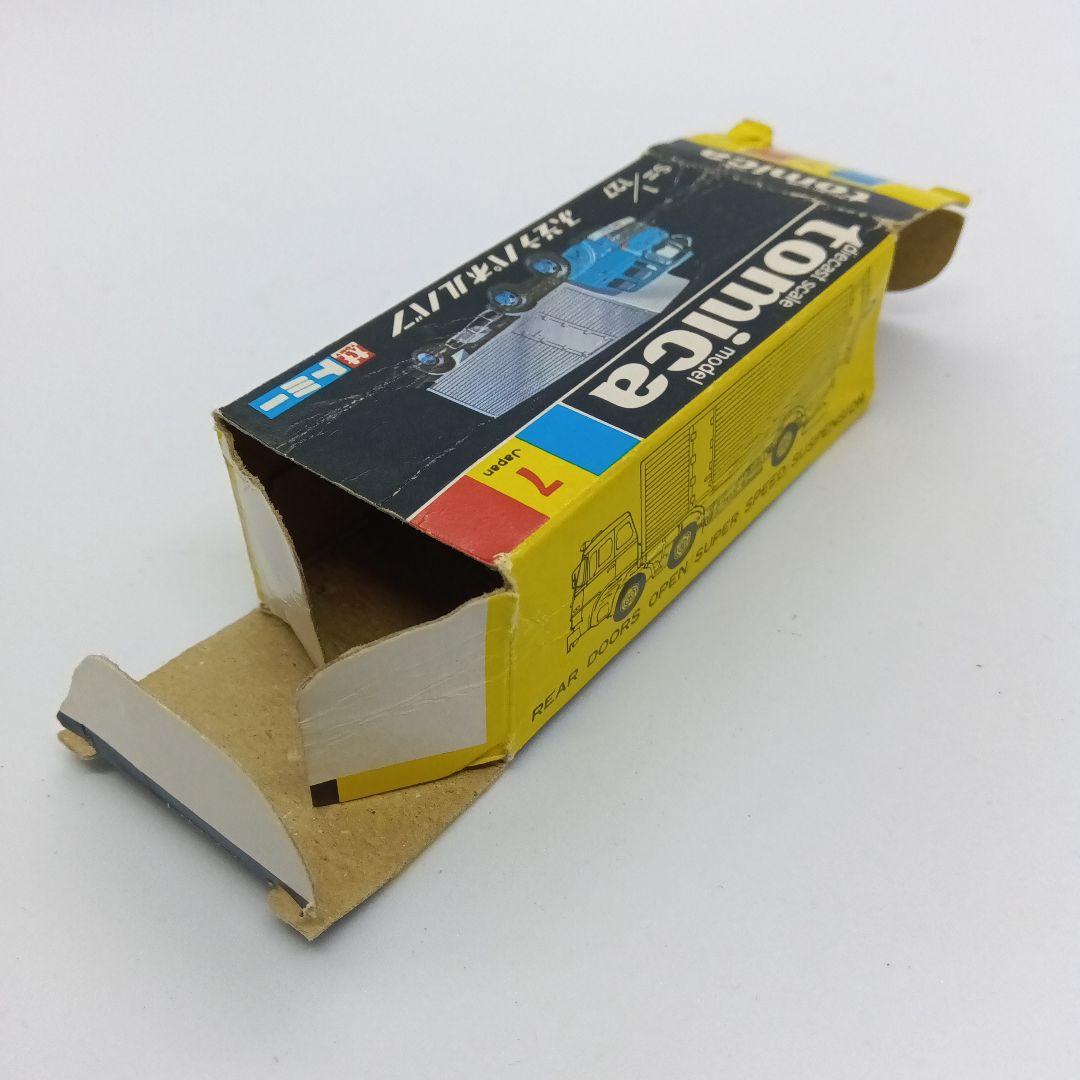 高島屋特注 トミカ 黒箱 7 ふそう パネルバン 日本製 - メルカリ