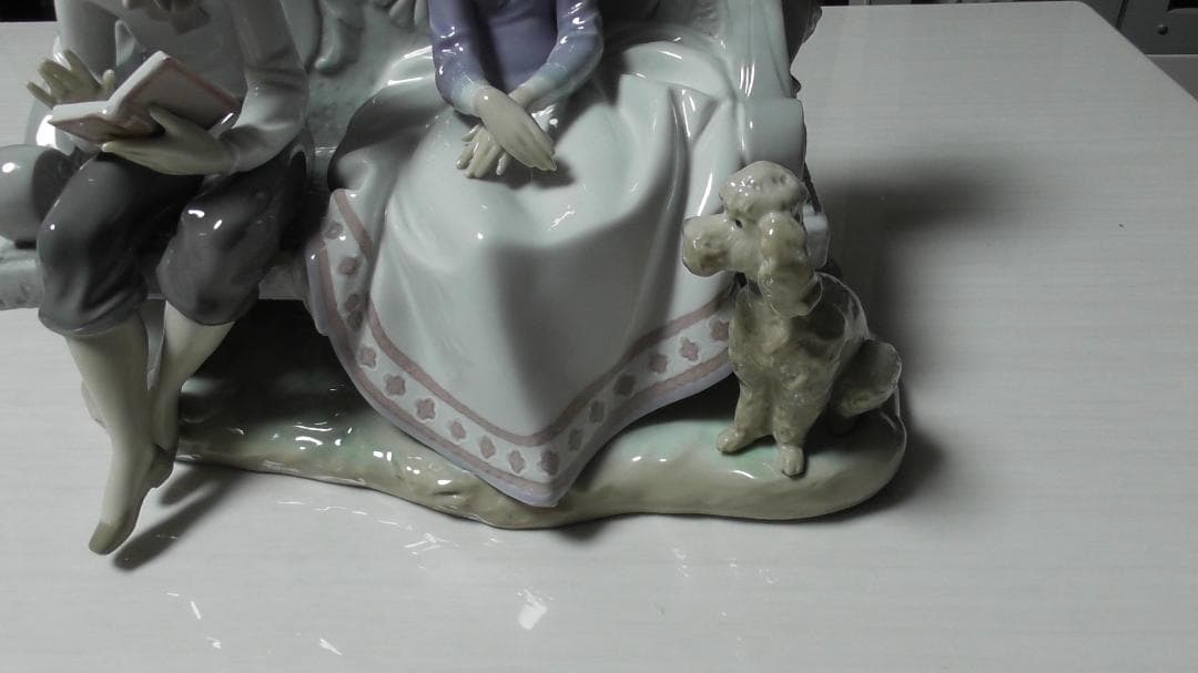 LLADRO　リヤドロ　【ときめき】２　陶器　リアドロ　インテリア　Ｌ373