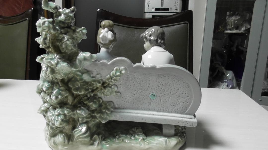 LLADRO　リヤドロ　【ときめき】２　陶器　リアドロ　インテリア　Ｌ373