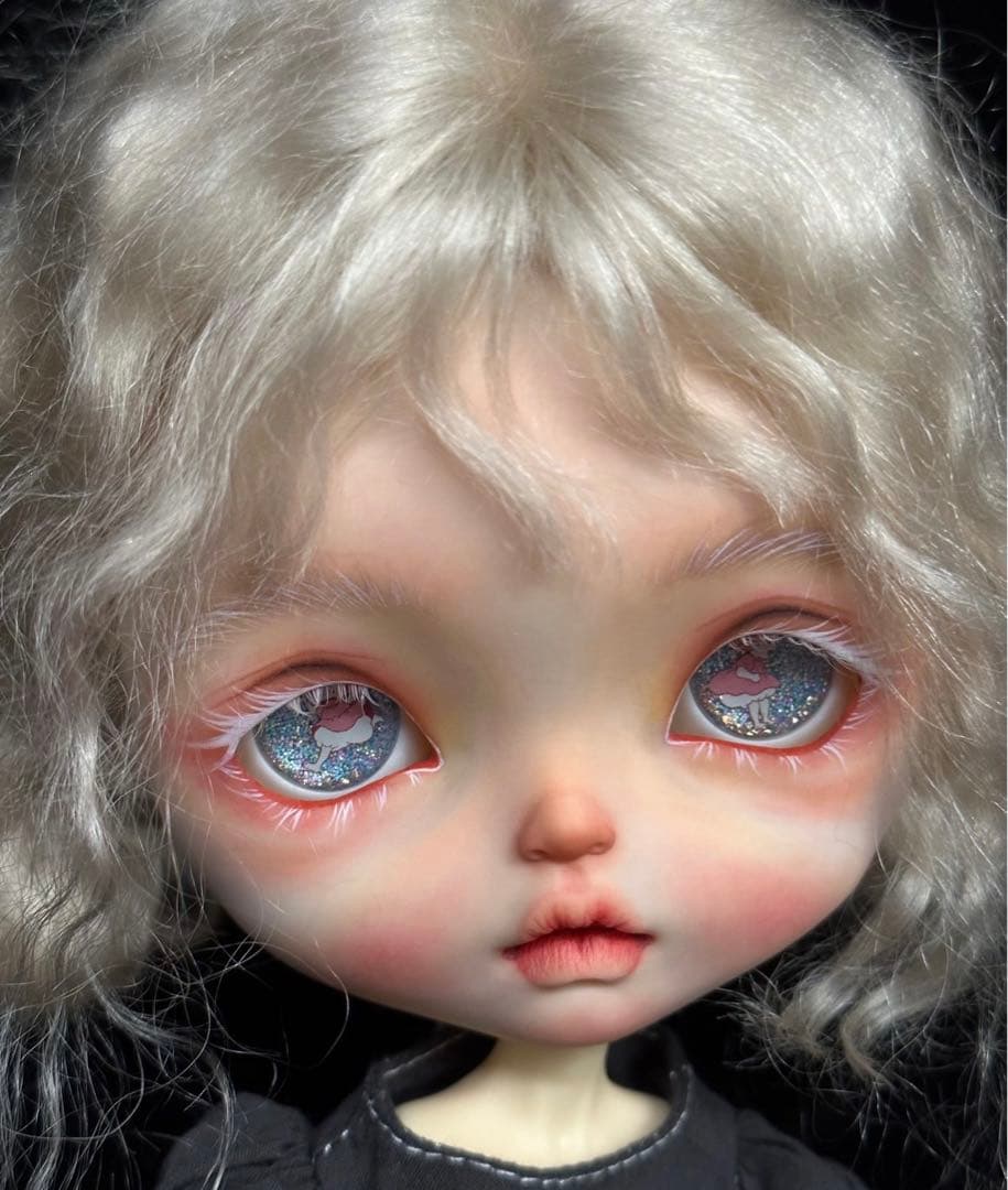 カスタムブライス 海外作家様 人形 猫目 アルビノ きれい 特別 カスタムドール