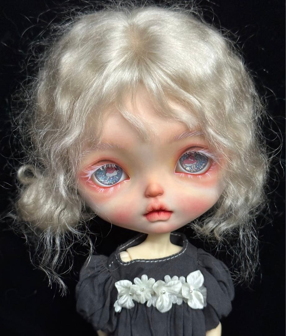 カスタムブライス 海外作家様 人形 猫目 アルビノ きれい 特別 カスタムドール