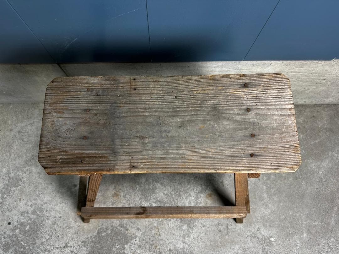 ジャパンヴィンテージ スツール ベンチ 脚立 ウッドラダー チェア 椅子 イス