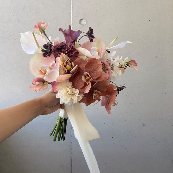 結婚式 ウェディング アーティフィシャルフラワーブーケ ブーケ 造花
