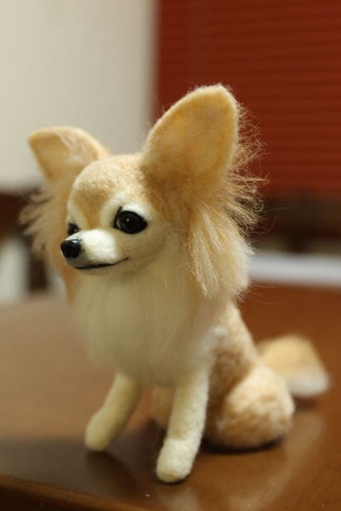 羊毛フェルト　チワワ