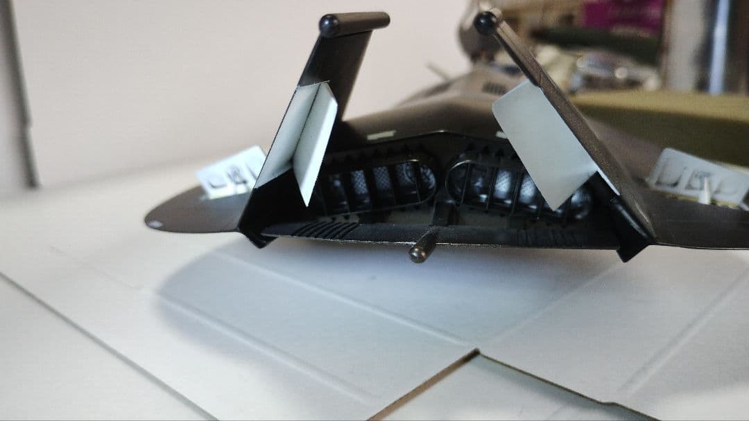 プラモデル完成機 1/48 STEALTH FIGHTER