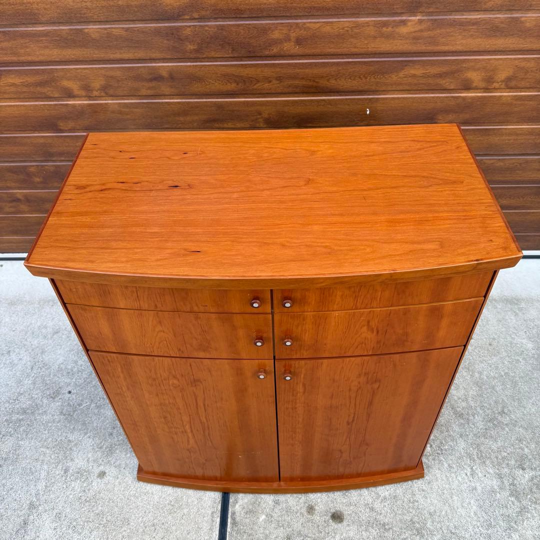 美品 Skovby キャビネット サイドボード デンマーク 北欧 チェリー