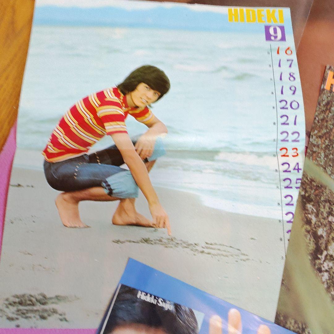 西城秀樹 切り抜きピンナップ大小9 - メルカリ