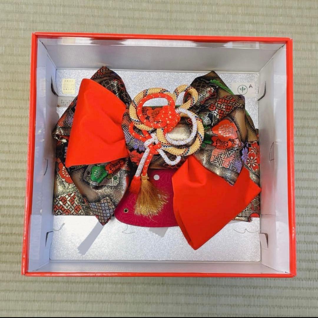 【七五三】7歳女の子 着物 11点セット　ピンク　オレンジ