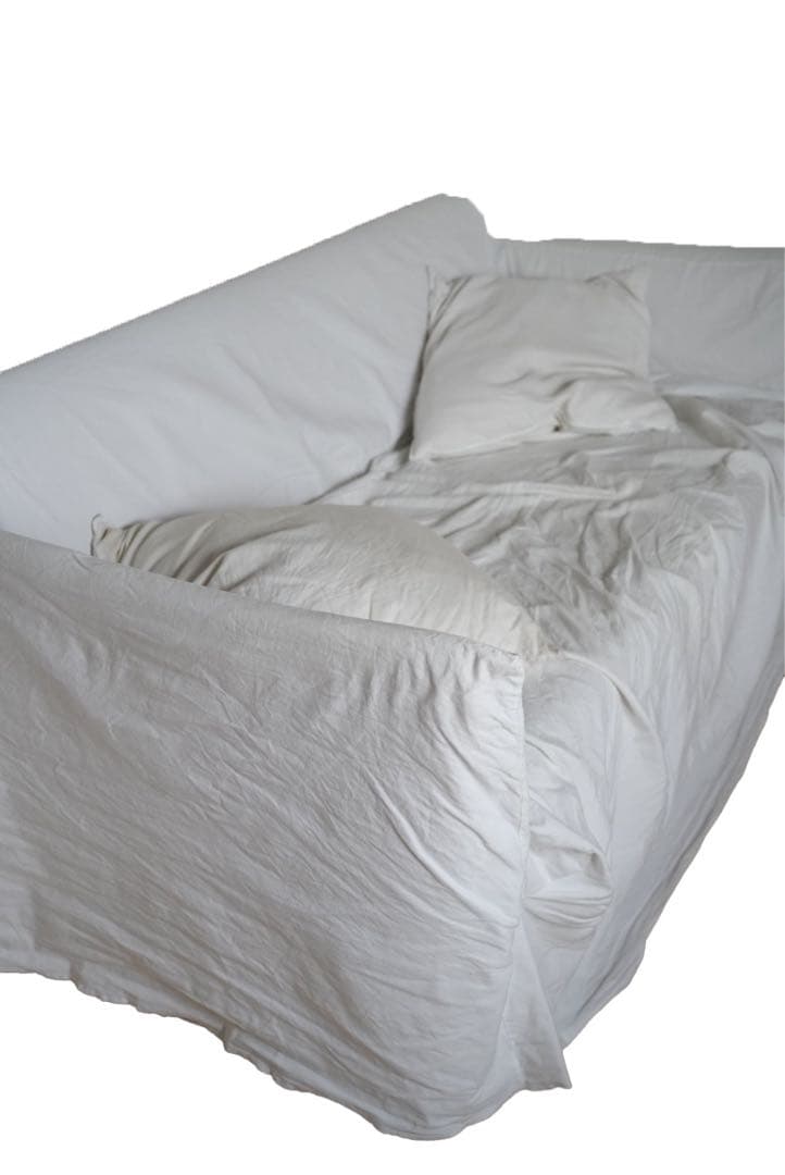 GERVASONI GHOST SOFA 10 LINO BIANCO ソファ