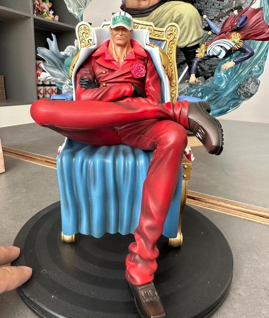 ワンピース サカズキ 赤犬 フィギュア ガレージキット popスケール