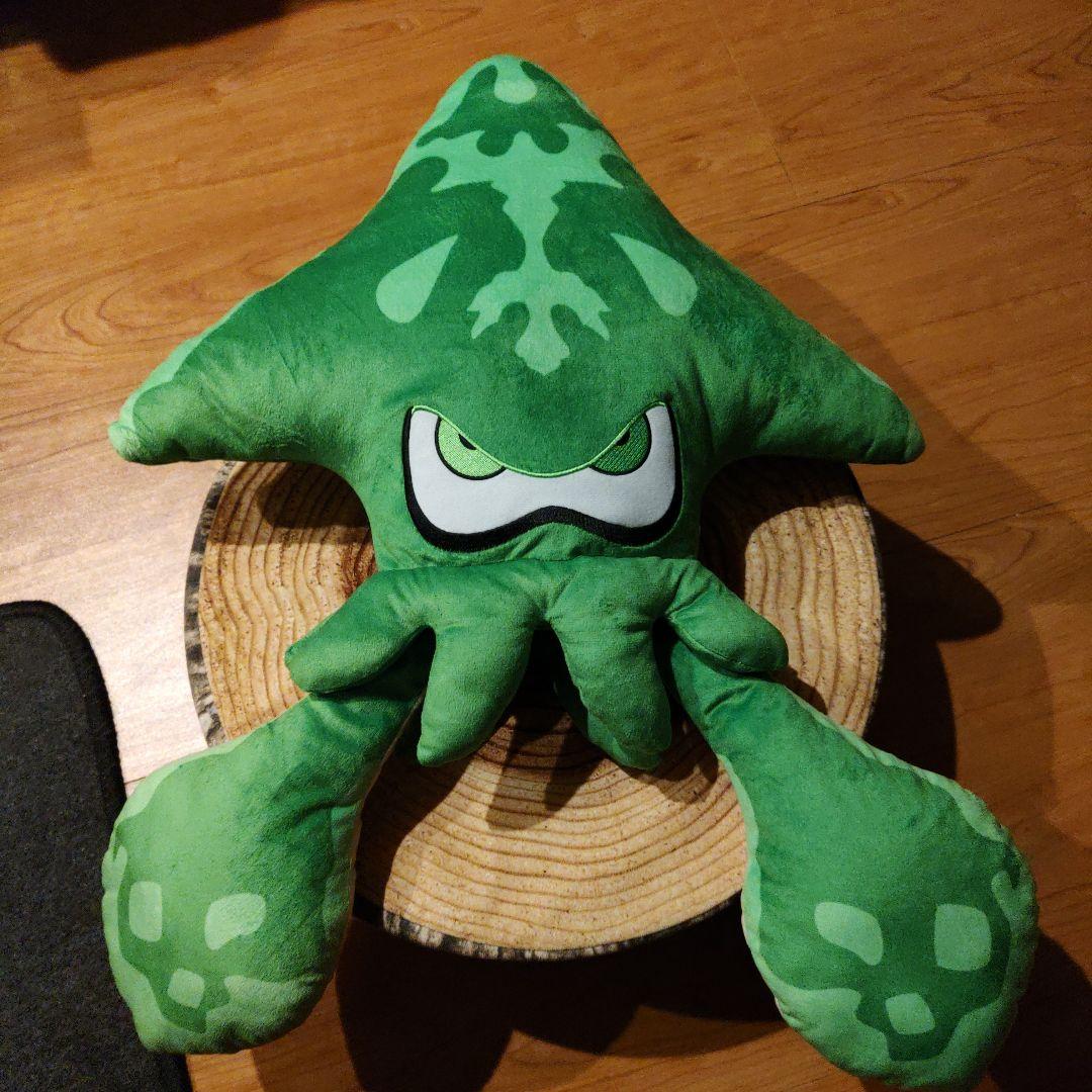 スプラトゥーン テイオウイカクッション 一番くじ ラストワン賞 袋付き