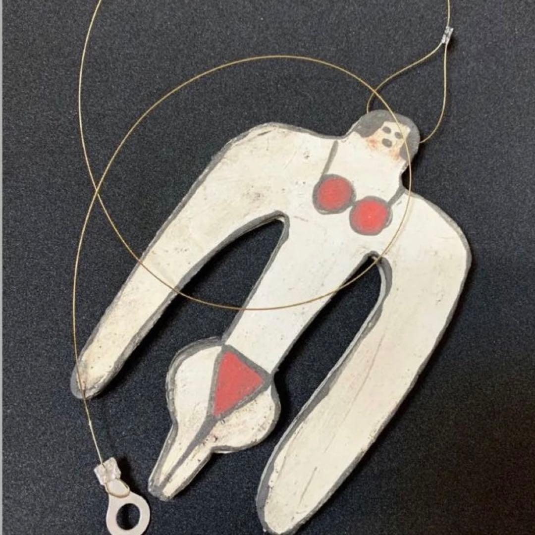 タナベヨシミ たなべよしみ　モビール 吊るすやつ 壁飾り 水着バージョン