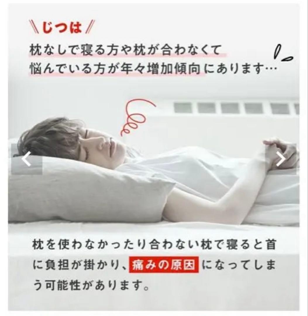 今治タオル　枕　新色コバルトブルー　専用ポール付属