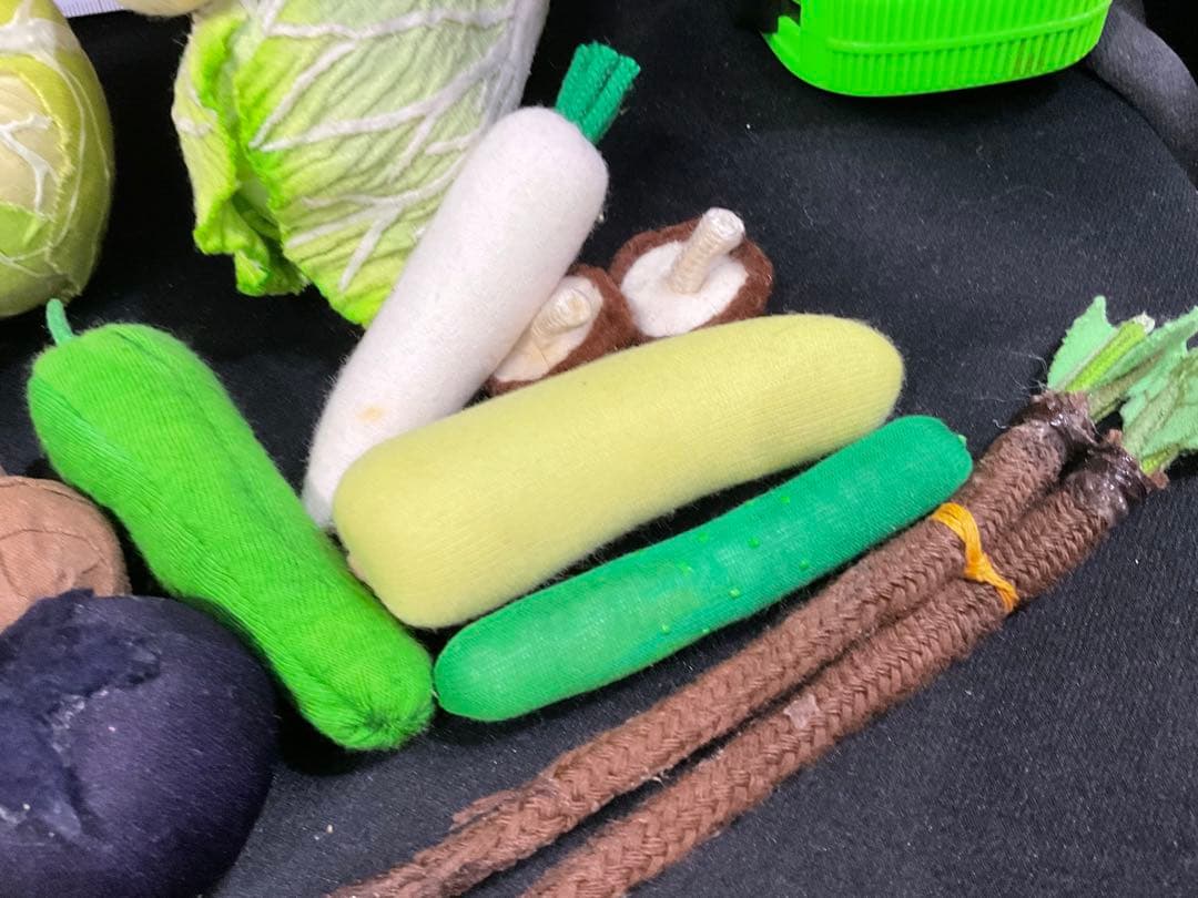 ★NHKおしゃれ工房取材　作家田中幸子　手のひらの野菜畑シリーズミニ大野菜