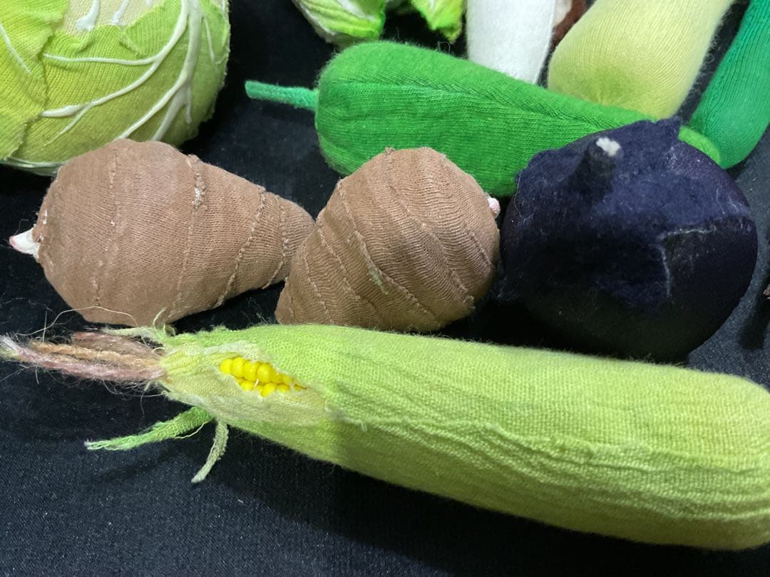 ★NHKおしゃれ工房取材　作家田中幸子　手のひらの野菜畑シリーズミニ大野菜