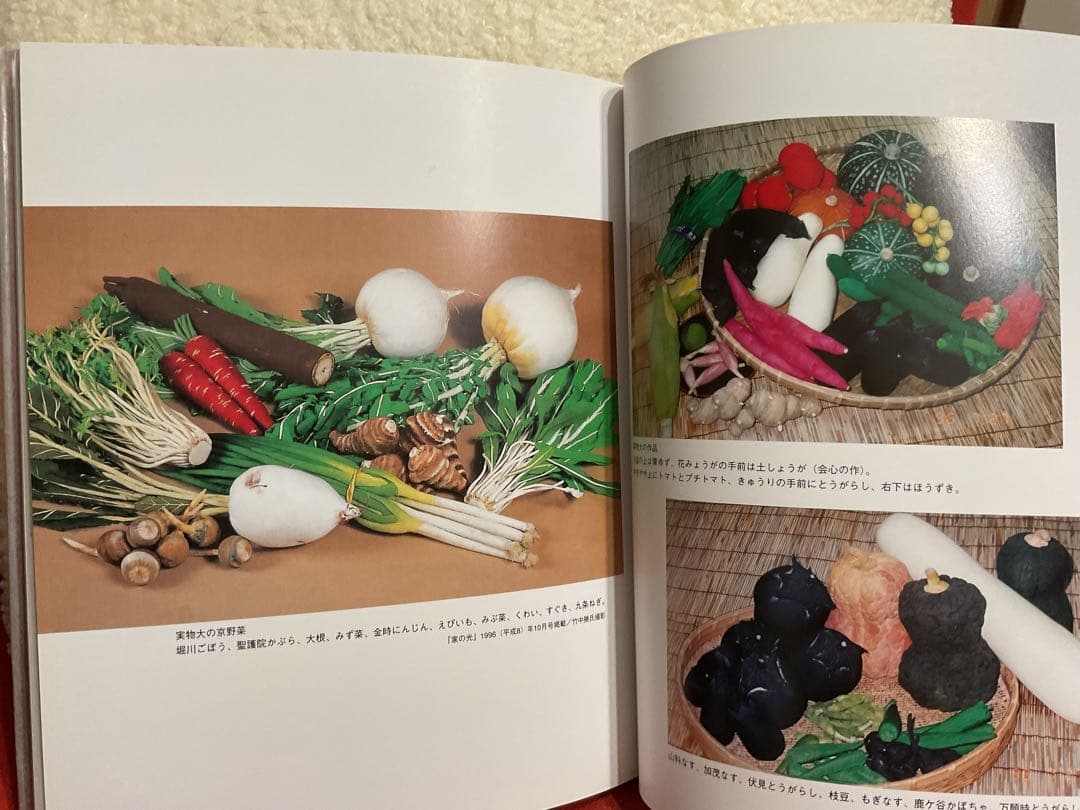 ★NHKおしゃれ工房取材　作家田中幸子　手のひらの野菜畑シリーズミニ大野菜