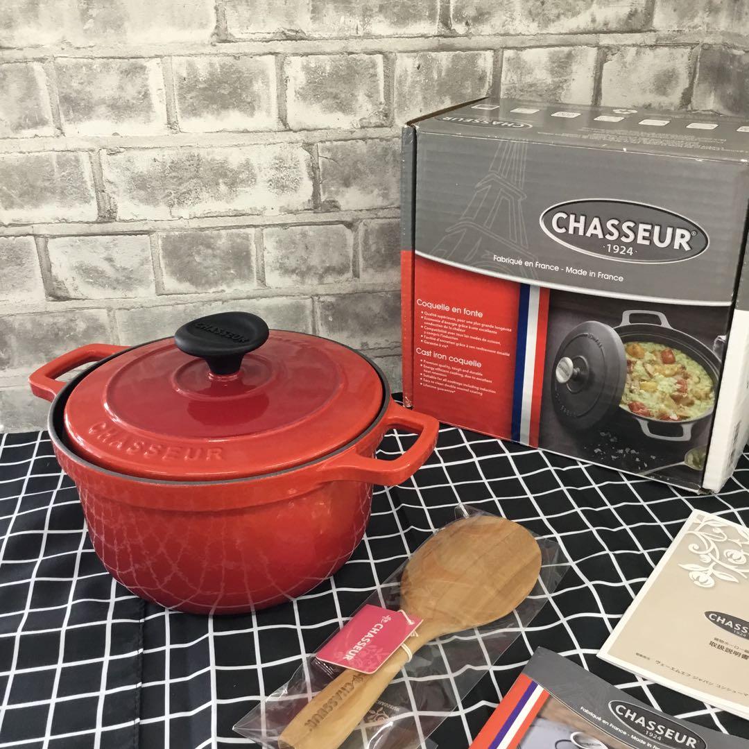 CHASSEUR シャスール　コクエル　ライスココット両手鍋　16cm
