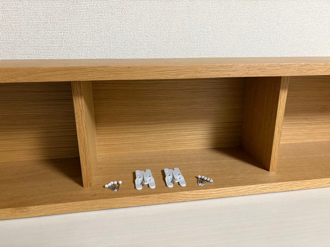 《無印良品》壁に付けられる家具。5点セット