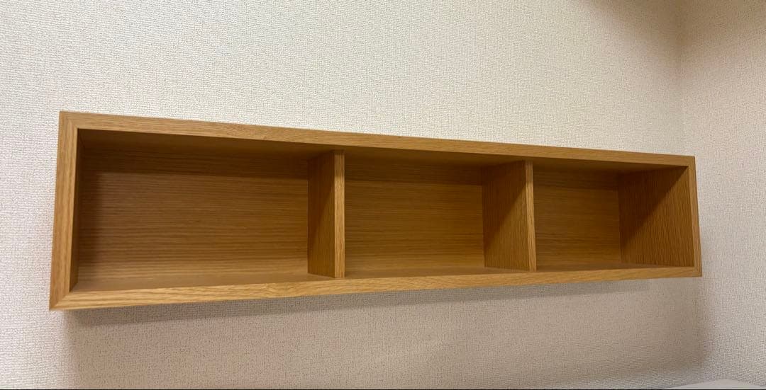 《無印良品》壁に付けられる家具。5点セット