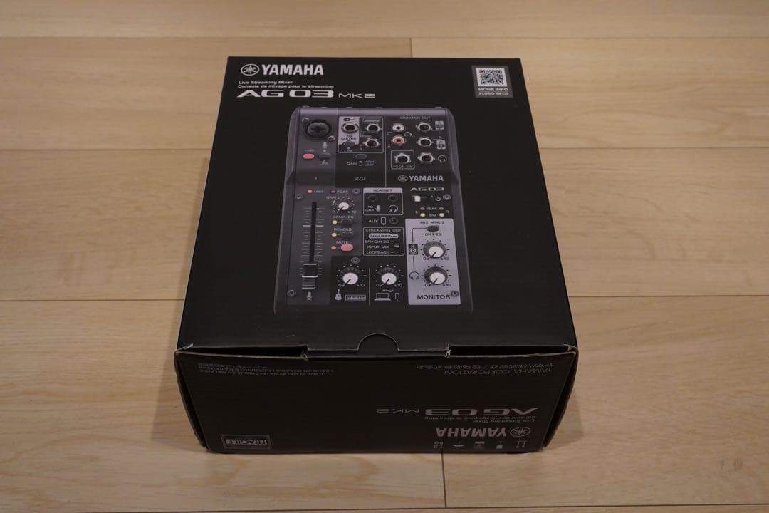 ライブストリーミングミキサー AG03MK2