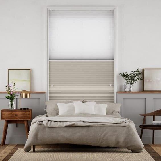 未使用 ハニカムシェード グレージュ 130.5×87.5 - メルカリ