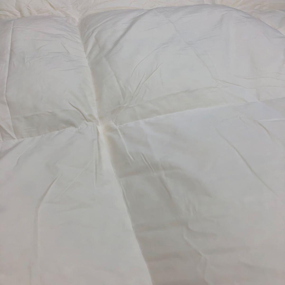 羽毛布団 クイーン クィーン ポーランド産ホワイトマザーグース 軽量