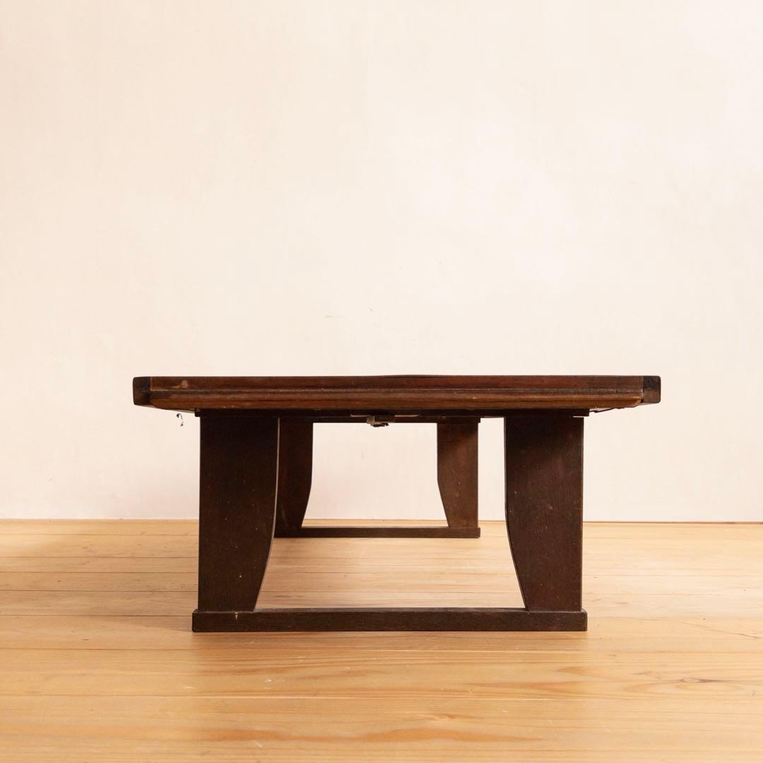 座卓　折りたたみ　木製　横幅88㎝　古道具　古家具　アンティーク　ビンテージ