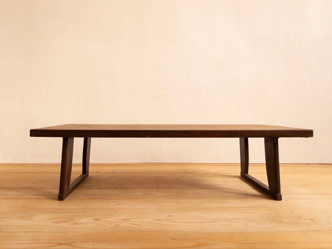 座卓　折りたたみ　木製　横幅88㎝　古道具　古家具　アンティーク　ビンテージ