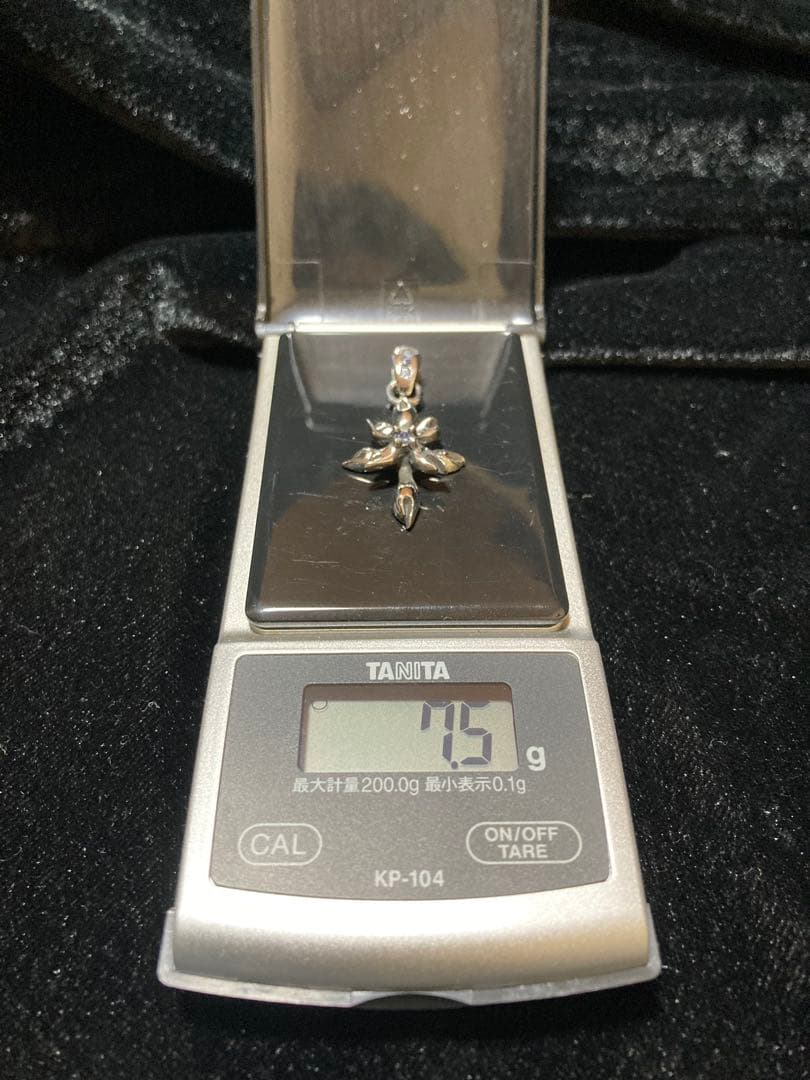 ⑲フレイムクロスペンダント Silver925