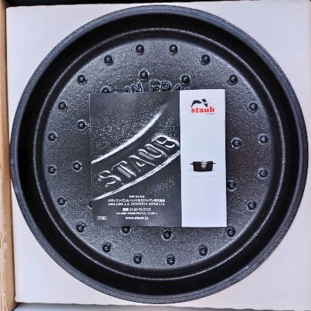 【新品、人気色】staub 両手鍋 チェリー 3.8L　24cm