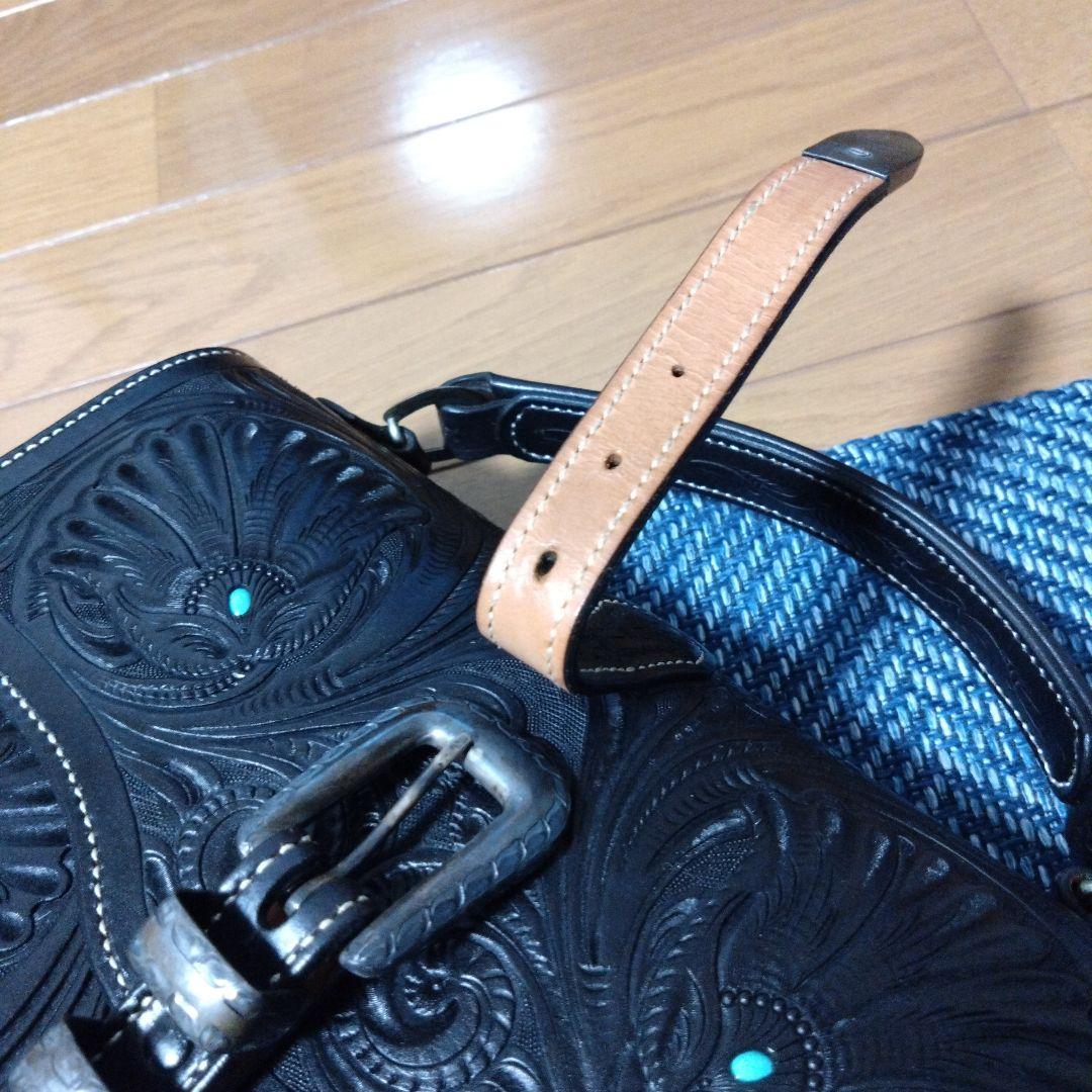 本革、セカンドバッグ、オーダーメイド、柄特殊