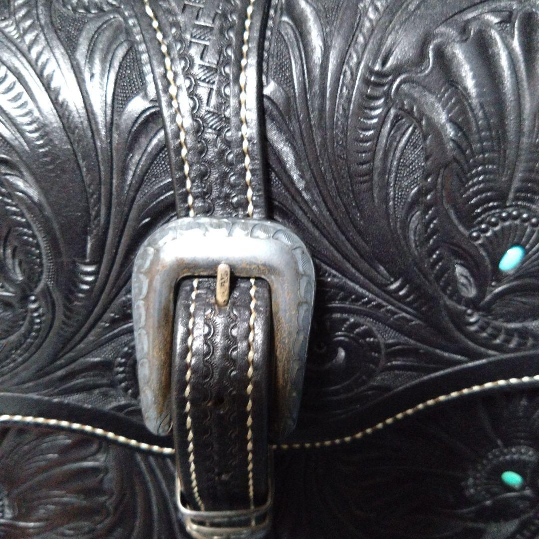 本革、セカンドバッグ、オーダーメイド、柄特殊