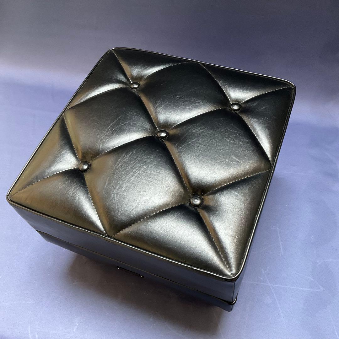 カリモク60　オットマン　スタンダードブラック