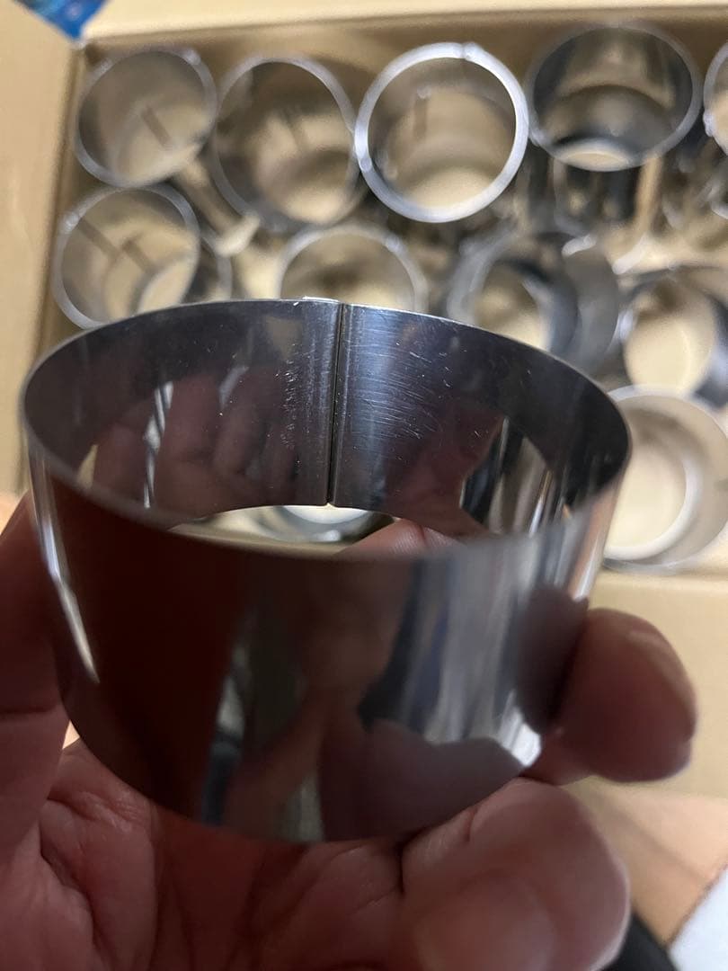 ステンレスセルクル　5.5cm×3cm