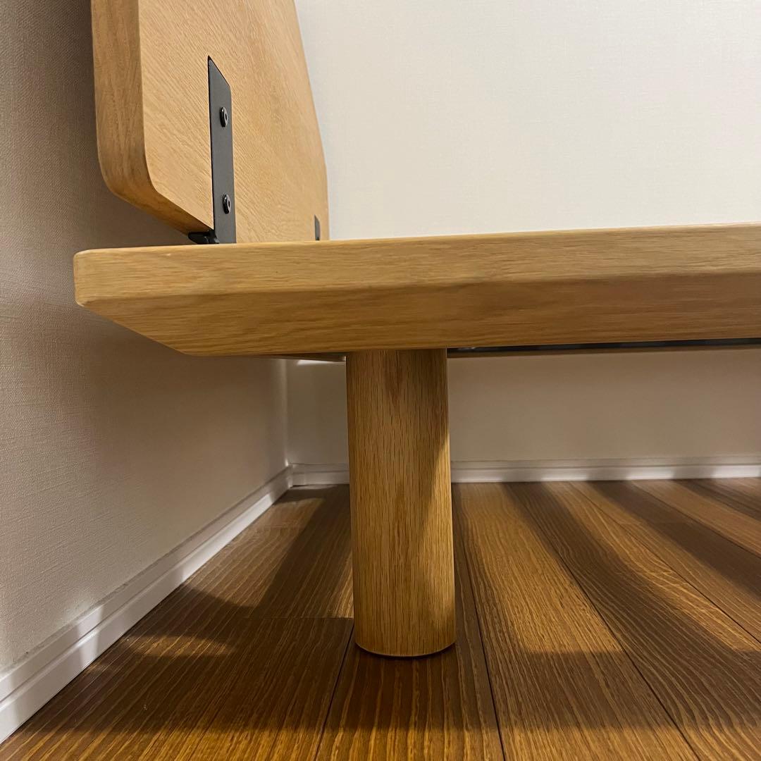 無印良品 木製ベッドフレーム スモールサイズ オーク材