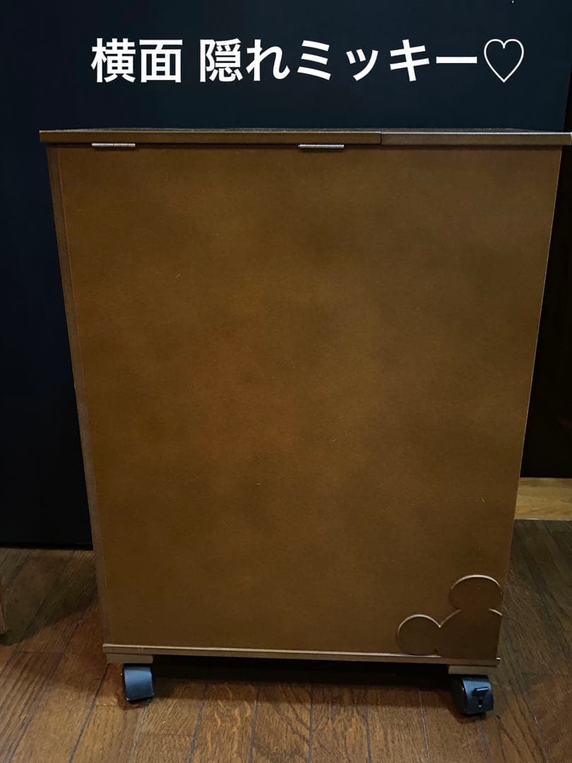 希少♦️多機能 ミッキーマウス コンパクト ワゴン♦️隠れミッキー風♦️補償付 送料込