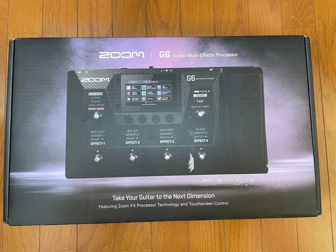 美品　ZOOM G6 マルチエフェクター