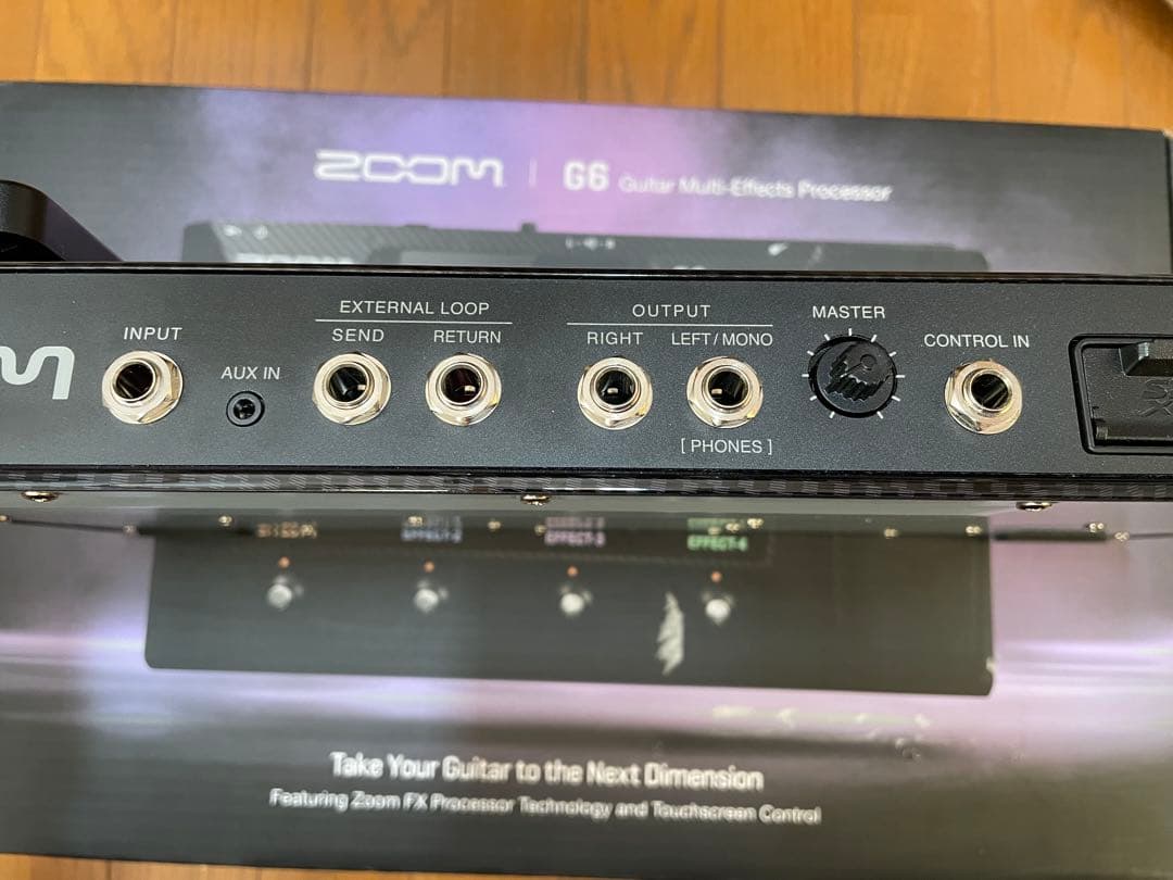 美品　ZOOM G6 マルチエフェクター