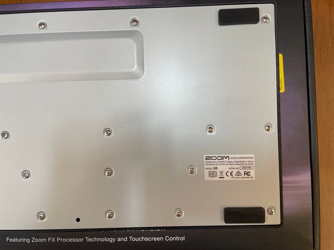 美品　ZOOM G6 マルチエフェクター