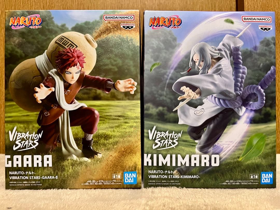 NARUTO Vibration Stars 我愛羅 君麻呂 フィギュアセット - メルカリ