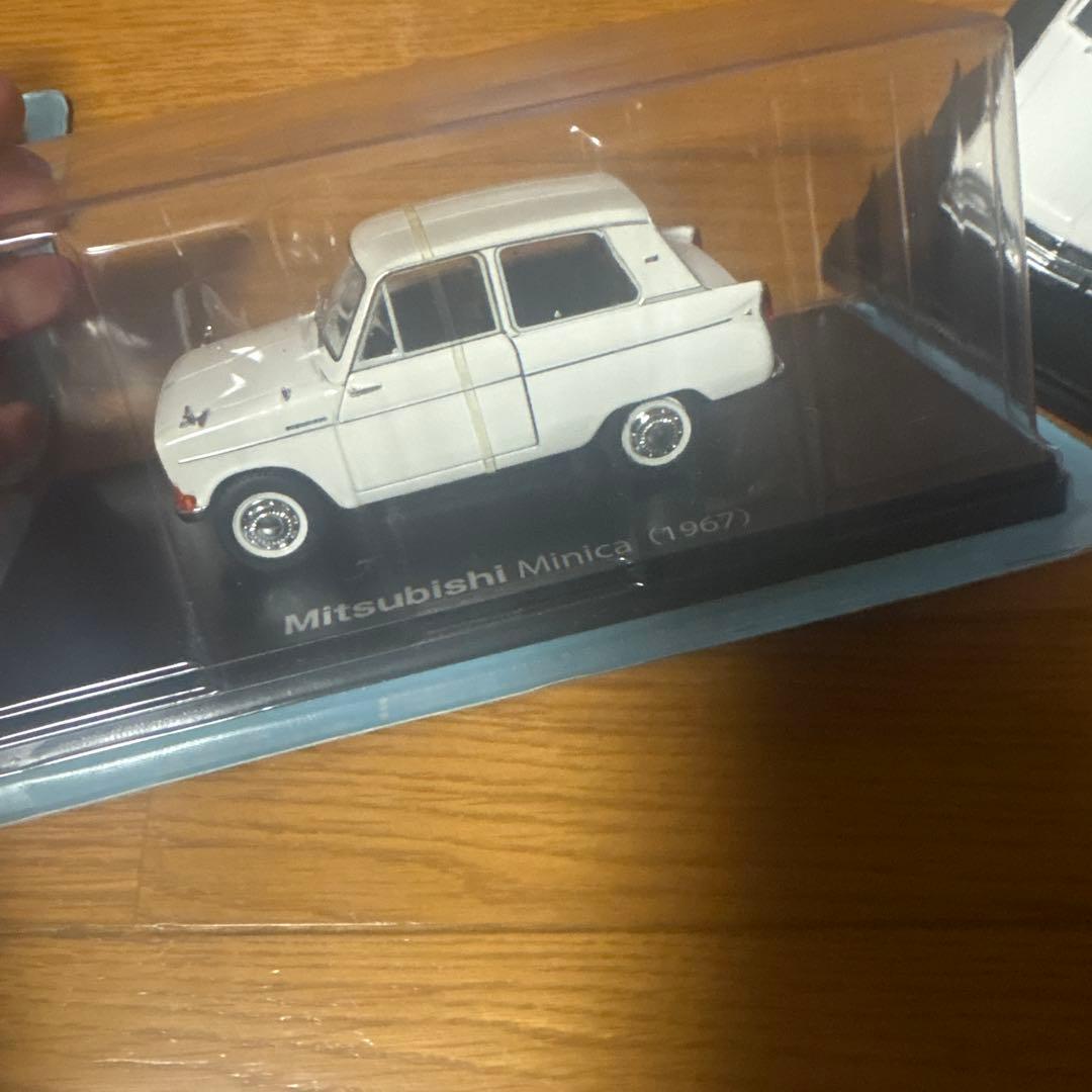国産名車コレクション1/24モデルカー3台セット！R360！ミニカ